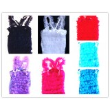 CTP322-SOFT TULLE STRETCH TOP