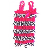 CTP327ZB--BLACK WHITE ZEBRA  ROMPER