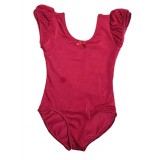 CTP498-Double Puff Sleeve Leotard 
