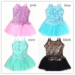 CTP513-Sequence Leotard with Tutu