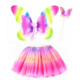 CTU1552 RAINBOW FAIRY DRESS UP SET