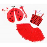 CTU1555- LADY BUG  DRESS UP SET