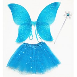 CTU17207-AQUA SNOW FAIRY  FAIRY 3 PS SET