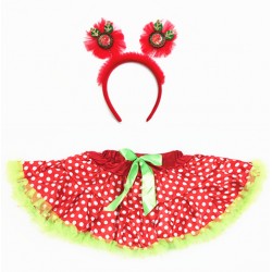 CTU206210-Xmas Polka Dot Tutu Set