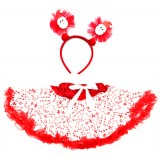 CTU206410-Xmas Candy Cane Tutu Set