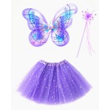CTU21012-Double Layer Butterfly Fairy Set