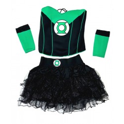 HL-A31185-GREEN LANTERN LADY COSTUME