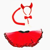 CTU0512-Red Devil Dress Up Set