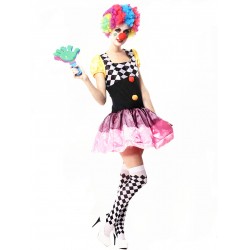 HL-A31086-Adult Clown Costume