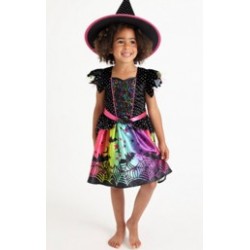 HL-J17-BLACK RAINBOW WITCH COSTUME