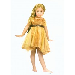 HL-K31140-Girl Golden Dress Costume