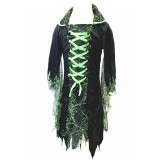 HL-K31431-Girl Black Vampire Dress Costume