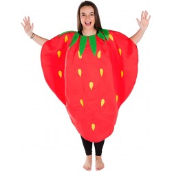 HL-J060- ADULT STRAWBERRY COSTUME