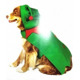 HL-J10- DOG XMAS ELF  COSTUME