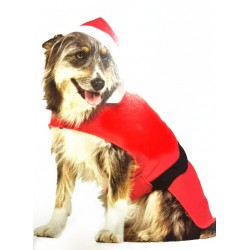 HL-J11- DOG XMAS SANTA  COSTUME