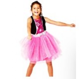 HL-J114-Girl Rock Star Dress Costume