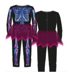HL-J14-GIRLSKELETON COSTUME