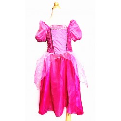 HL-J15A-FUCHSIA PRINCESS COSTUME DRESS