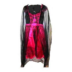 HL-J49A-FUCHSIA VAMPIRE COSTUME