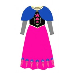 HL-J49D-PRINCESS ANA COSTUME