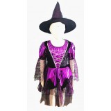 HL-J69- PURPLE WITCH COSTUME