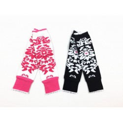LW005-FLOWER DESIGN LEG WARMER