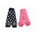 LW033-1 POLKA DOT KNITTED LEG WARMER