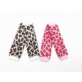 LW035-KNITTED LEOPARD DESIGN LEG WARMER