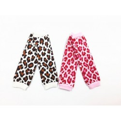 LW035-KNITTED LEOPARD DESIGN LEG WARMER