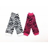 LW037-KNITTED ZEBRA DESIGN LEG WARMER