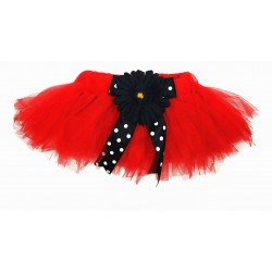 OD2012RD--RED SHORT DAISY TUTU