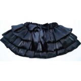 OD2025BK--BLACK TIERED SHEER TUTU