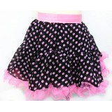 OD2030PK-- CHIFFON PINK POLKA DOT TUTU