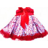 OD2052RD--Red Satin Heart Tutu
