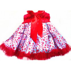 OD2052RD--Red Satin Heart Tutu