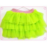 OD2067-NEON GREEN SOFT TIER TUTU