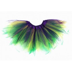 TU04-MARDI GRA KIDS TUTU