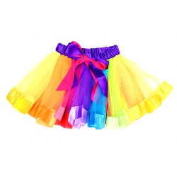 TU05-BRIGHT RAINBOW TUTU