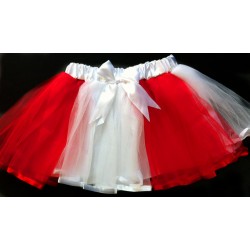 OD2036RDWT--Red/ White Two tone Color Tutu