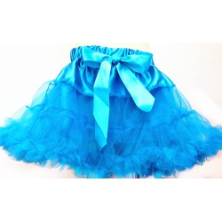 OD2054TQ--Turquoise Tulle Petti Skirt