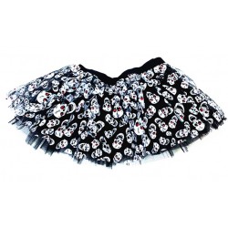 TUTU002A-Adult Halloween Skeleton Tutu