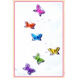 BS22000-LONG BUTTERFLY HANGING DECOR